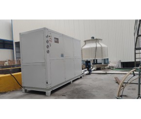 攪拌站冷水機(jī)安裝工程案例